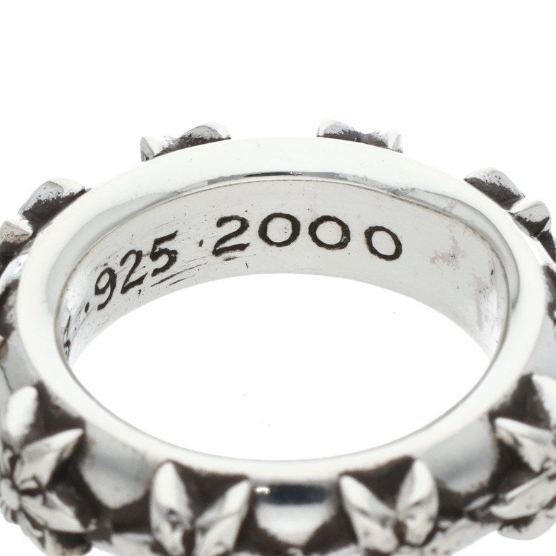 Chrome Hearts STAR BAND Silver Ring Size ONE SIZE