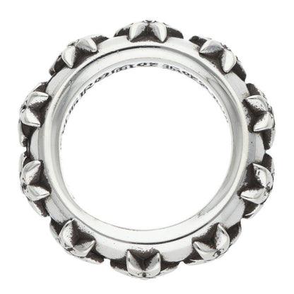 Chrome Hearts STAR BAND Silver Ring Size ONE SIZE