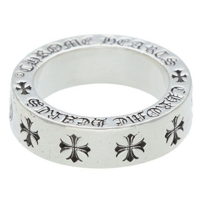 Chrome Hearts 6mm SPACER FOREVER Silver Ring Size US 5.5