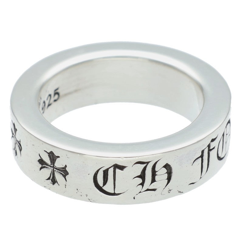 Chrome Hearts 6mm SPACER FOREVER Silver Ring Size US 5.5