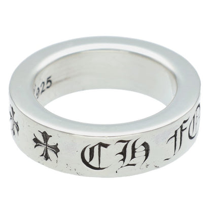 Chrome Hearts 6mm SPACER FOREVER Silver Ring Size US 5.5