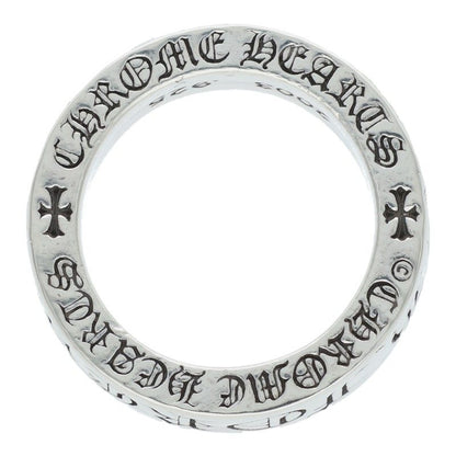 Chrome Hearts 6mm SPACER FOREVER Silver Ring Size US 5.5