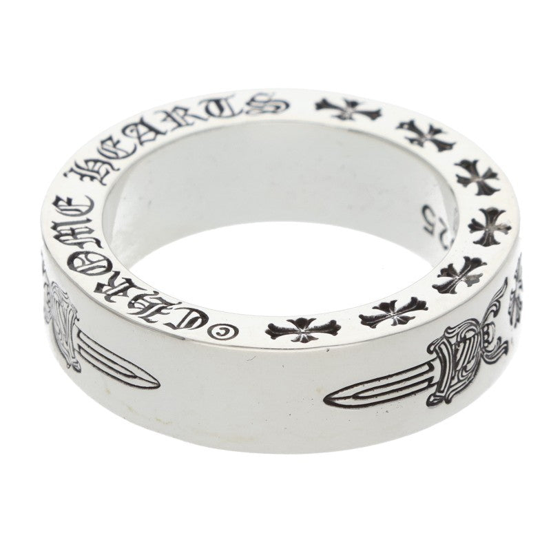 Chrome Hearts 6mm SPACER DAGGER Silver Ring Size US 4.5