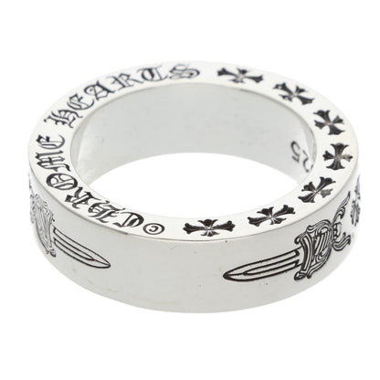 Chrome Hearts 6mm SPACER DAGGER Silver Ring Size US 4.5
