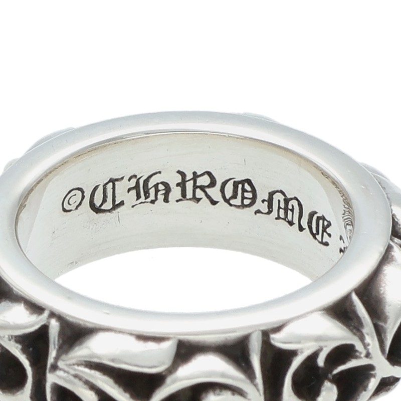 Chrome Hearts ETRNITY VINE BAND Silver Ring Size US 4.5