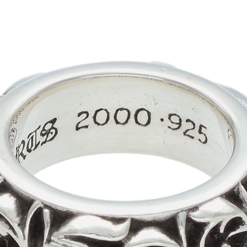 Chrome Hearts ETRNITY VINE BAND Silver Ring Size US 4.5