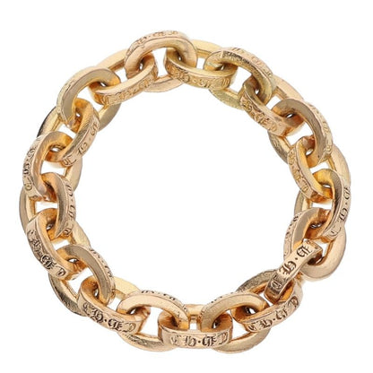 Chrome Hearts 22K Paper Chain Gold Ring Size ONE SIZE Yellow