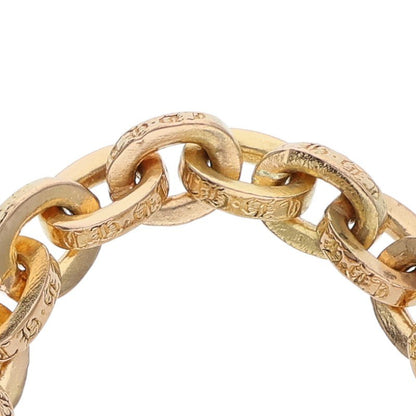 Chrome Hearts 22K Paper Chain Gold Ring Size ONE SIZE Yellow