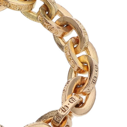 Chrome Hearts 22K Paper Chain Gold Ring Size ONE SIZE Yellow