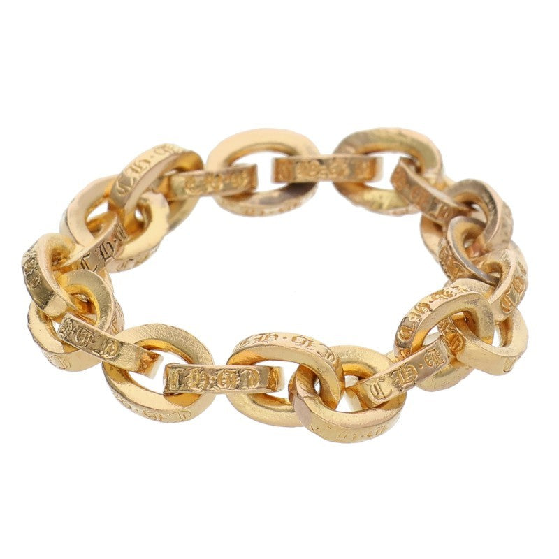 Chrome Hearts 22K Paper Chain Gold Ring Size ONE SIZE