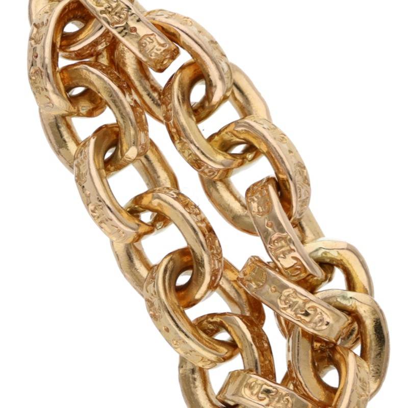 Chrome Hearts 22K Paper Chain Gold Ring Size US 5