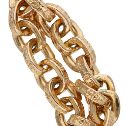 Chrome Hearts 22K Paper Chain Gold Ring Size US 5