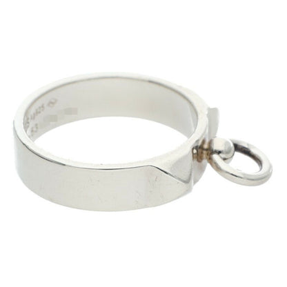 HERMES Collier de Chien PM 925 Silver Ring Size ONE SIZE