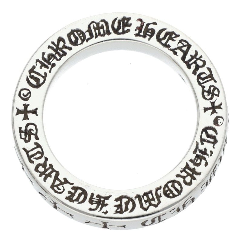 Chrome Hearts 3mm Spacer FUCKYOU Silver Ring Size ONE SIZE