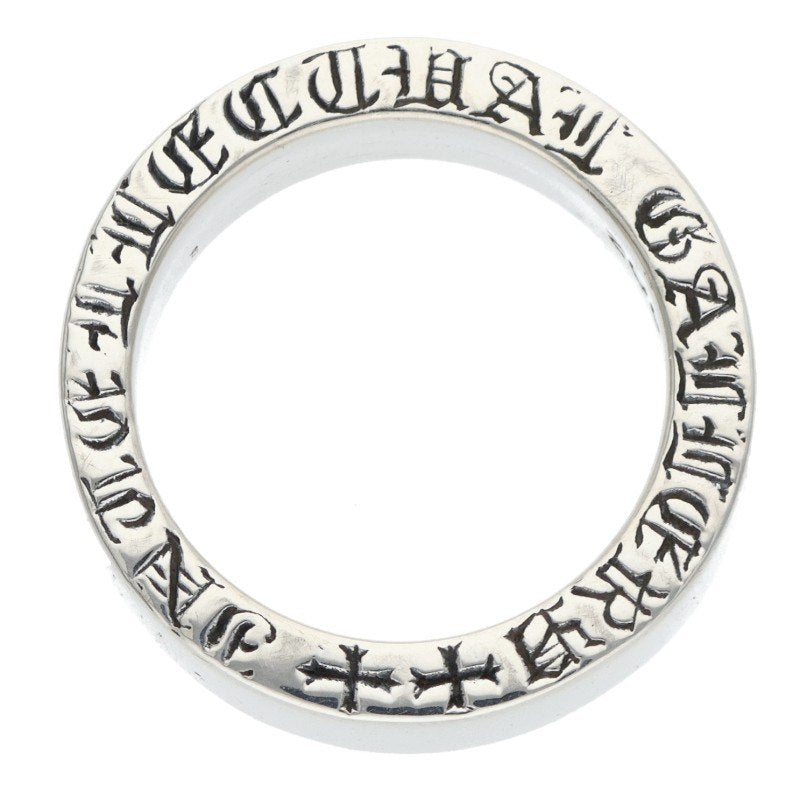 Chrome Hearts 6mm Spacer Plane Silver Ring Size JP 9