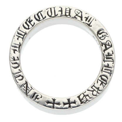 Chrome Hearts 6mm Spacer Plane Silver Ring Size JP 9