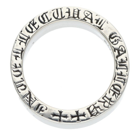 Chrome Hearts 6mm Spacer Plane Silver Ring Size US 5