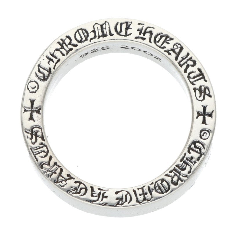 Chrome Hearts 6mm Spacer Plane Silver Ring Size JP 9