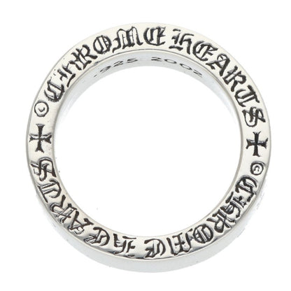 Chrome Hearts 6mm Spacer Plane Silver Ring Size JP 9
