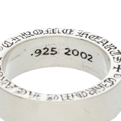 Chrome Hearts 6mm Spacer Plane Silver Ring Size JP 9