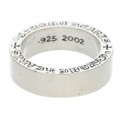 Chrome Hearts 6mm Spacer Plane Silver Ring Size JP 9