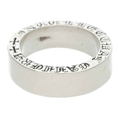 Chrome Hearts 6mm Spacer Plane Silver Ring Size JP 9