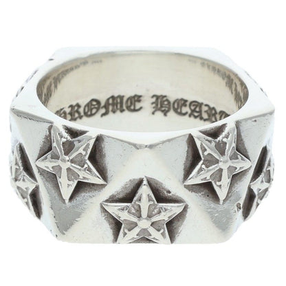 Chrome Hearts PENTAGON STAR 925 Silver Ring Size JP 18.5