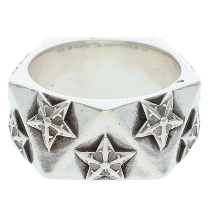 Chrome Hearts PENTAGON STAR 925 Silver Ring Size JP 18.5