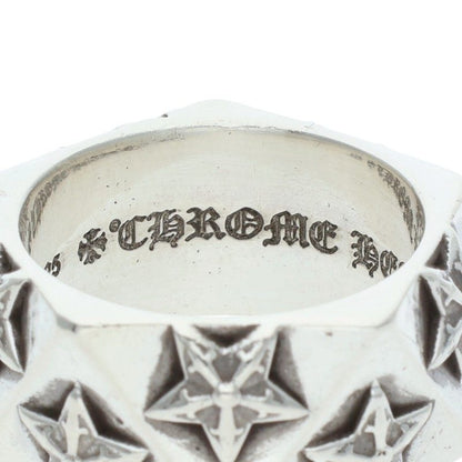 Chrome Hearts PENTAGON STAR 925 Silver Ring Size JP 18.5
