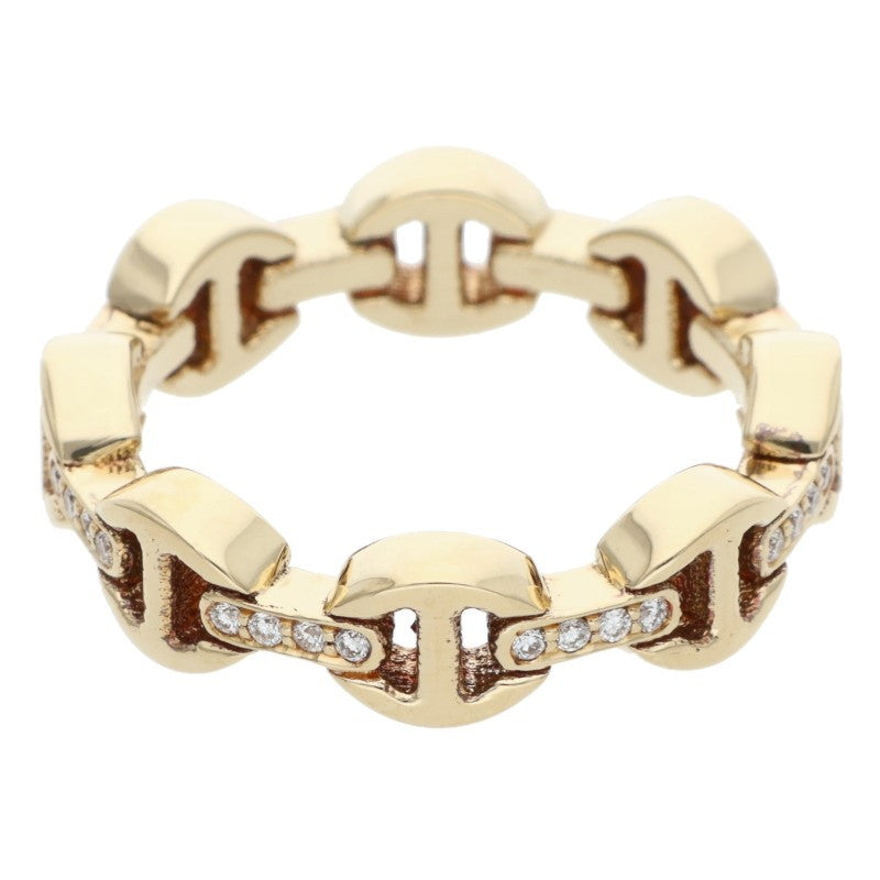 HOORSENBUHS DAME TRI-LINK 18K Yellow Gold Size ONE SIZE