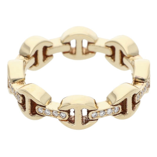 HOORSENBUHS DAME TRI-LINK 18K Yellow Gold Size ONE SIZE