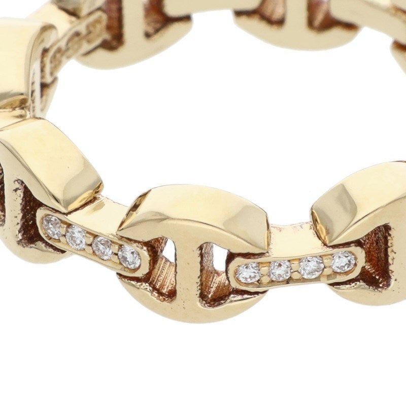 HOORSENBUHS DAME TRI-LINK 18K Yellow Gold Size ONE SIZE