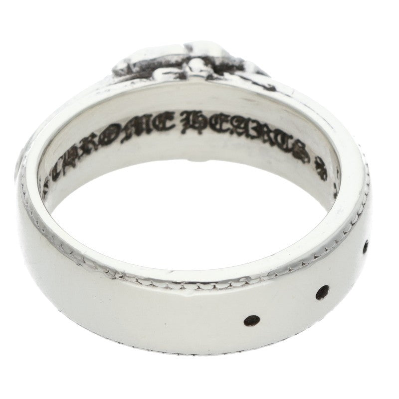 Chrome Hearts BELTED CH SML Logo Silver Ring Size US 7