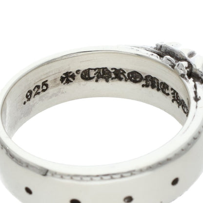 Chrome Hearts BELTED CH SML Logo Silver Ring Size US 7