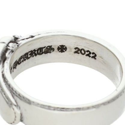 Chrome Hearts BELTED CH SML Logo Silver Ring Size US 7