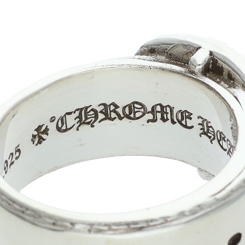 Chrome Hearts BELTED GUNSLINGER LG Silver Ring Size ONE SIZE