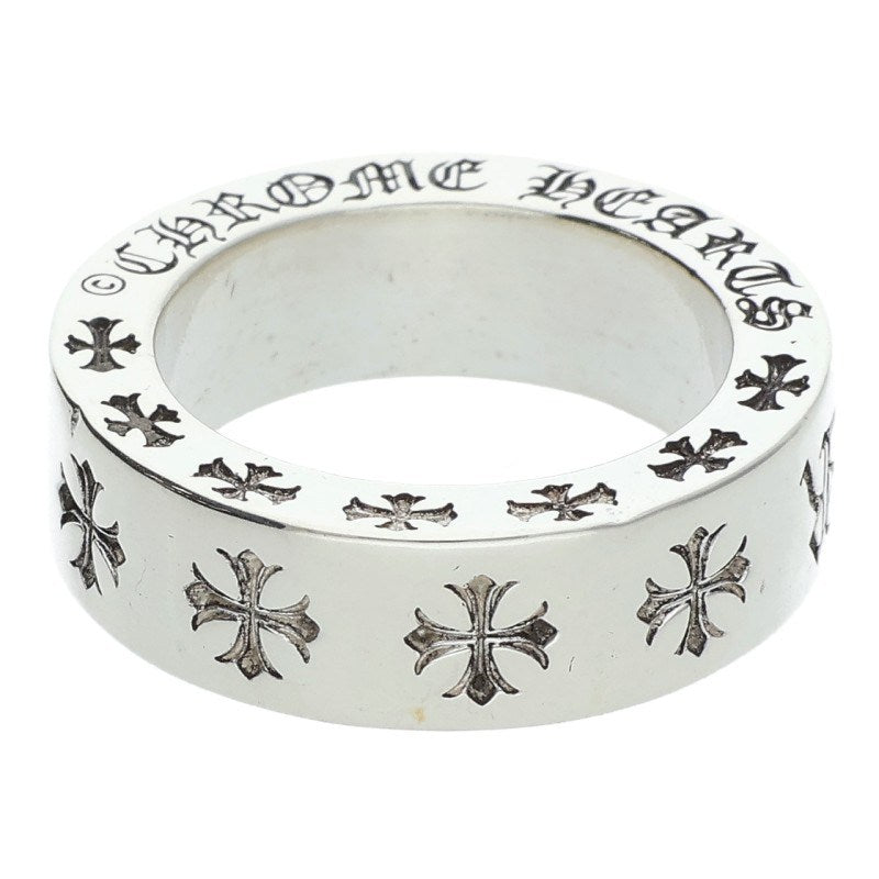 Chrome Hearts 6mm SPACER FOREVER Silver Ring Size US 4.5