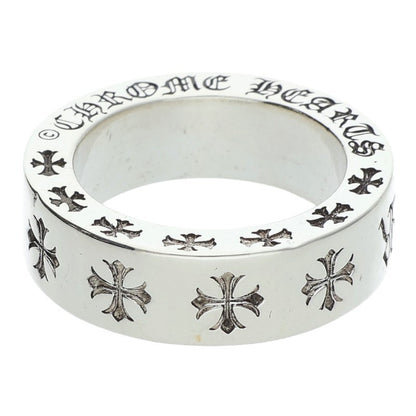 Chrome Hearts 6mm SPACER FOREVER Silver Ring Size US 4.5