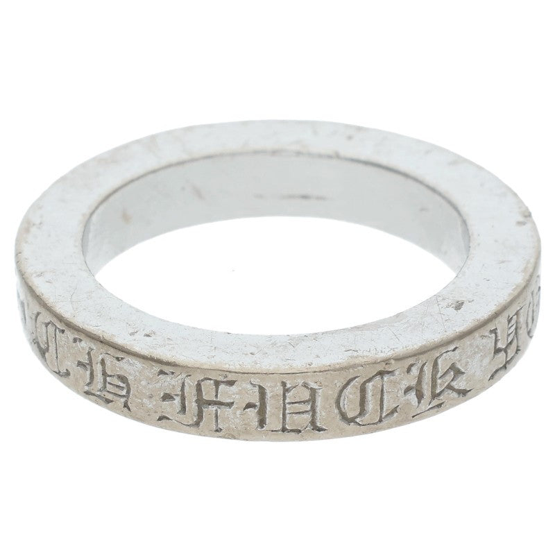 Chrome Hearts 18K 3mm Spacer WG Ring Size US 5
