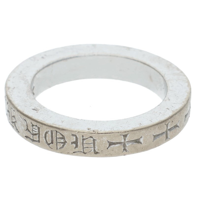 Chrome Hearts 18K 3mm Spacer WG Ring Size US 5