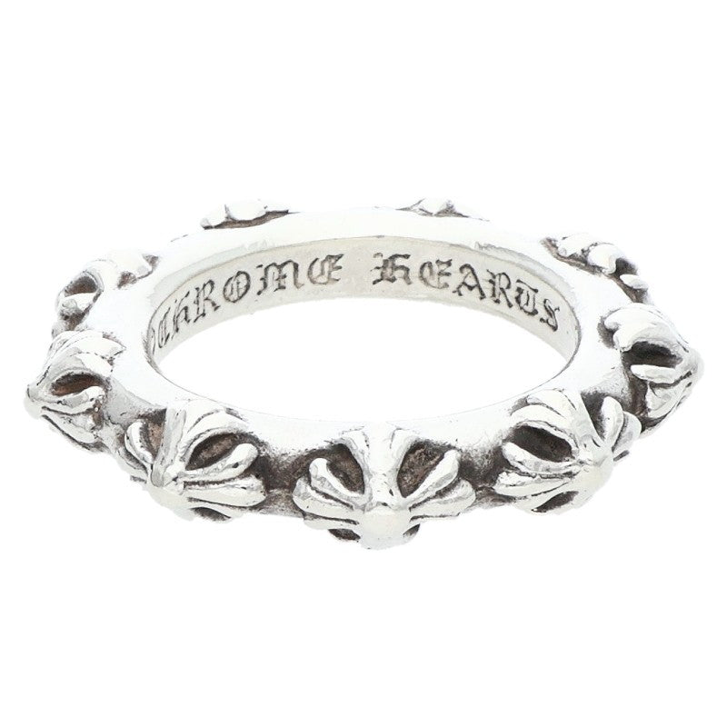 Chrome Hearts CROSS BAND 925 Silver Ring Size US 10