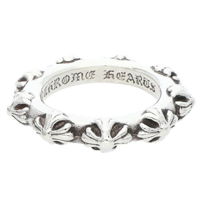 Chrome Hearts CROSS BAND 925 Silver Ring Size US 10
