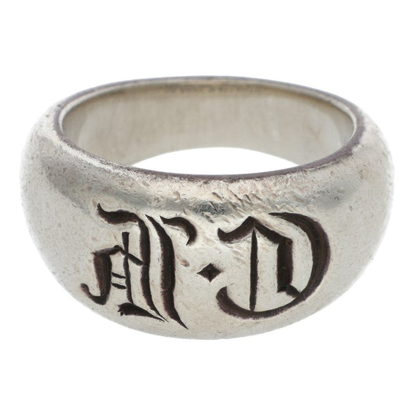 Chrome Hearts SEAL STAMP Silver Ring Size ONE SIZE