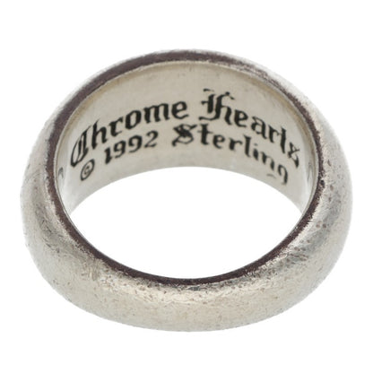 Chrome Hearts SEAL STAMP Silver Ring Size ONE SIZE