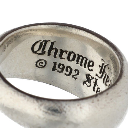 Chrome Hearts SEAL STAMP Silver Ring Size ONE SIZE