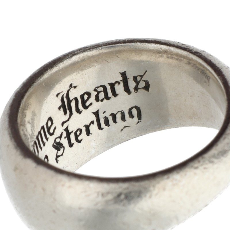 Chrome Hearts SEAL STAMP Silver Ring Size ONE SIZE