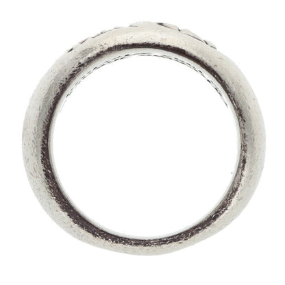 Chrome Hearts SEAL STAMP Silver Ring Size ONE SIZE