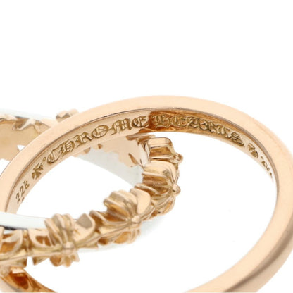 Chrome Hearts 22K Tiny E CH Plus Triple Ring Size ONE SIZE