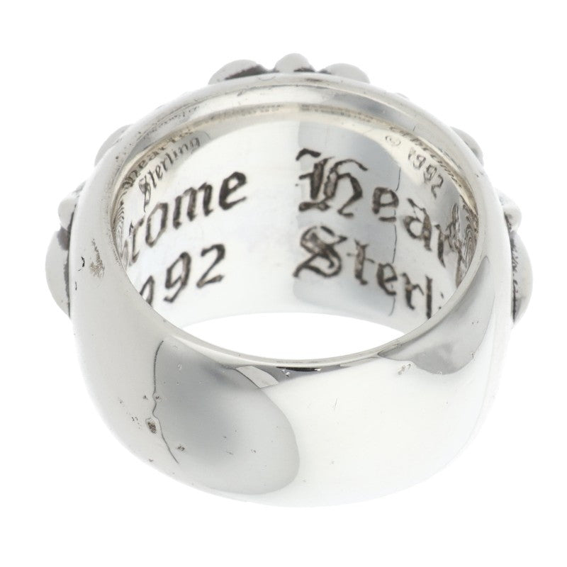 Chrome Hearts FLRL CRS Silver Ring Size ONE SIZE