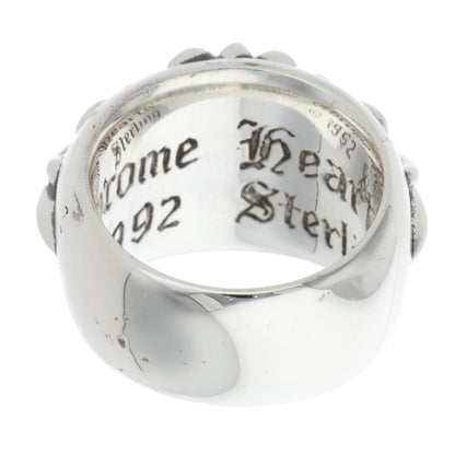 Chrome Hearts FLRL CRS Silver Ring Size ONE SIZE